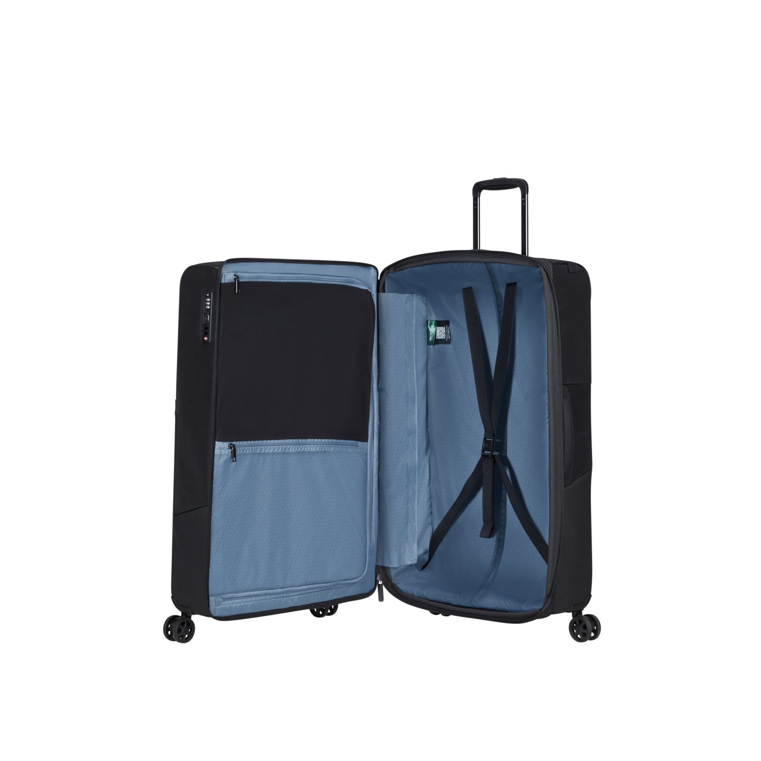 Samsonite BIZ2GO TRVL Spinner 77 DF Expandable black