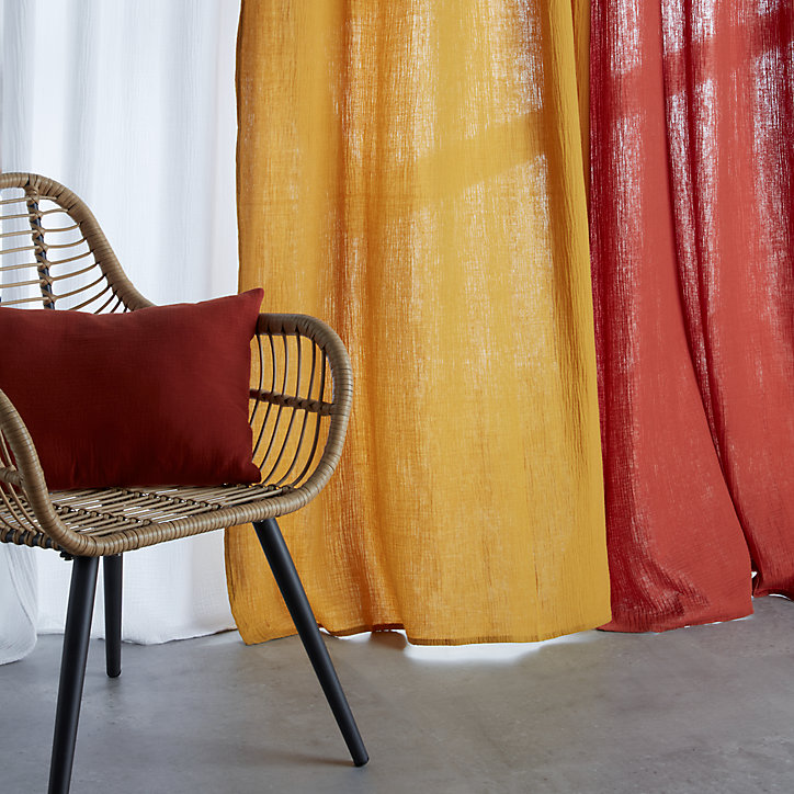 Rideau Osiris 135x260cm blanc GoodHome