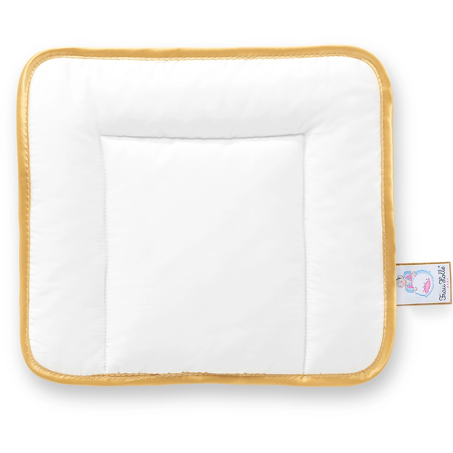 Frau Holle Baby Kopfkissen sanft - 100% Merinowolle (BIO) Naturweiß
