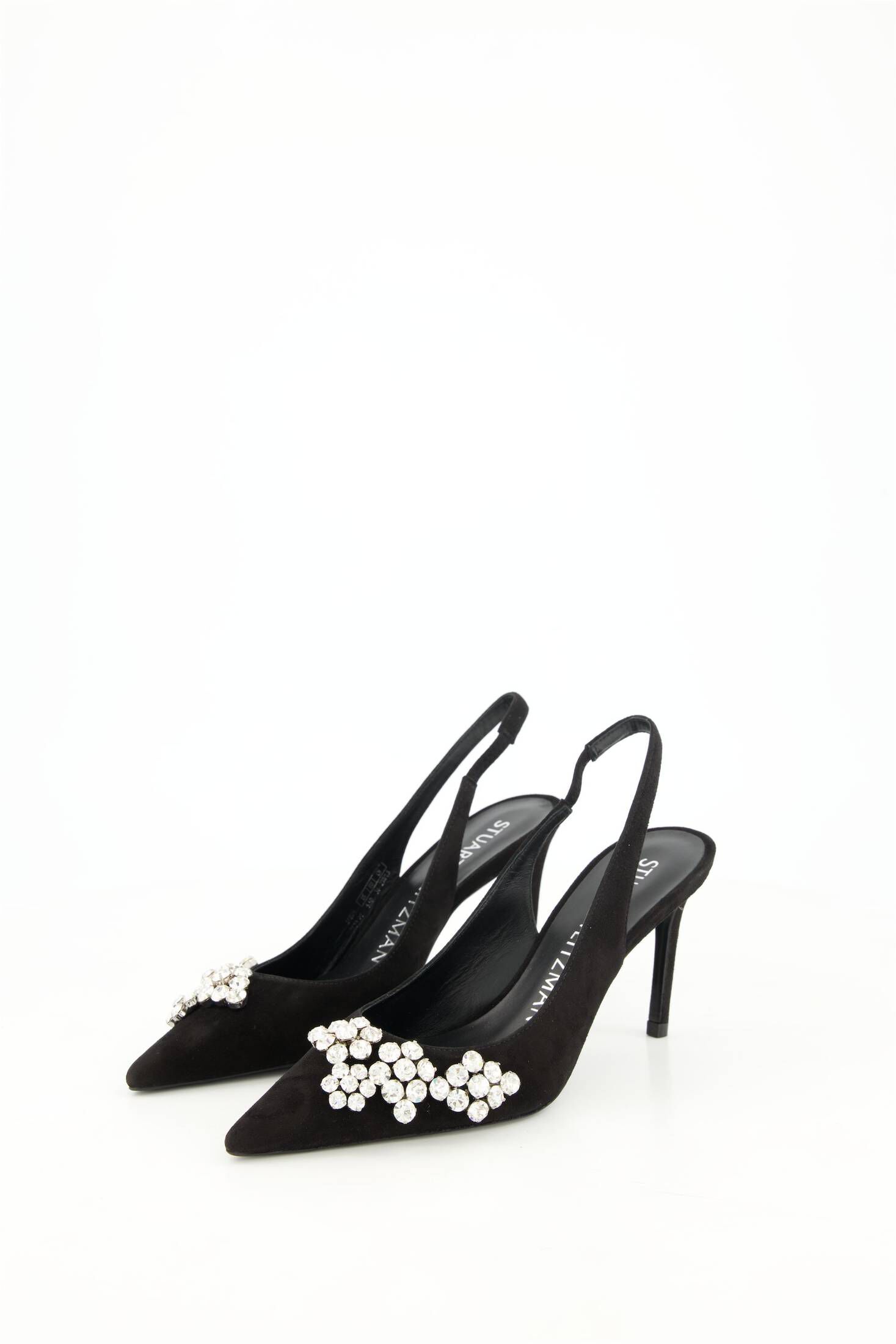 Stuart Weitzman| Damen Slingback Pumps STUART CRYSTAL FLEUR 85