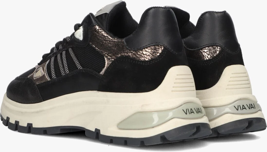VIA VAI zwarte via vai lage sneakers liz dae