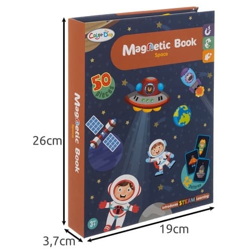 Magnetisk Puslespill for Barn – Verdensrommet