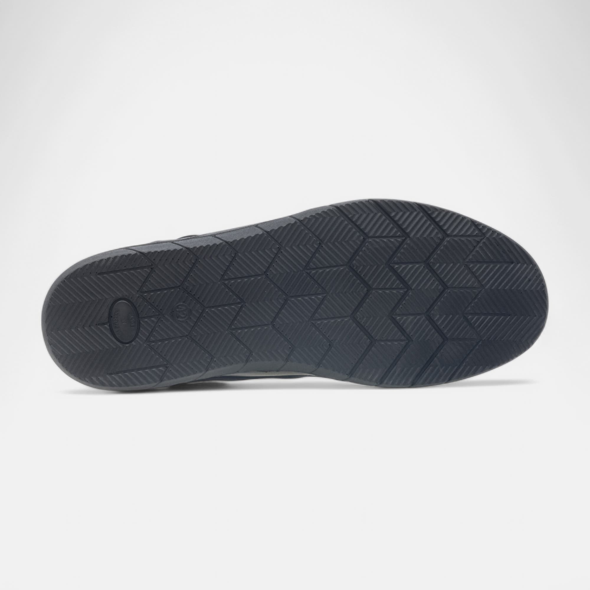 Mocassins pieds sensibles Homme en cuir noir
