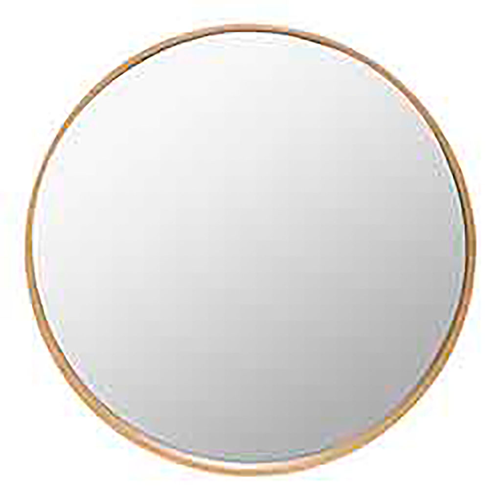 Miroir rond WILD bois D 68cm