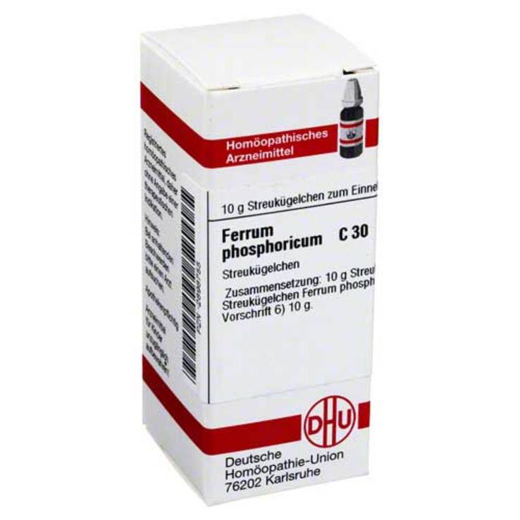 DHU Ferrum phosphoricum C 30 Globuli, 10 g