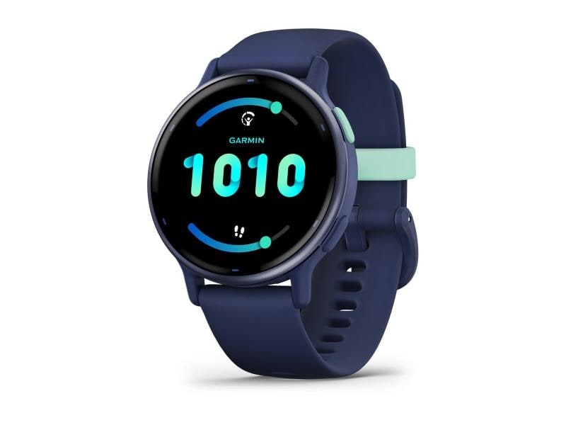 GARMIN GPS-Sportuhr Vivoactive 5 Kapitänsblau Smartwatch