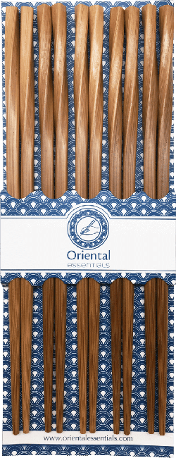 Oriental Essentials Eetstokjes Bruin (5 sets)