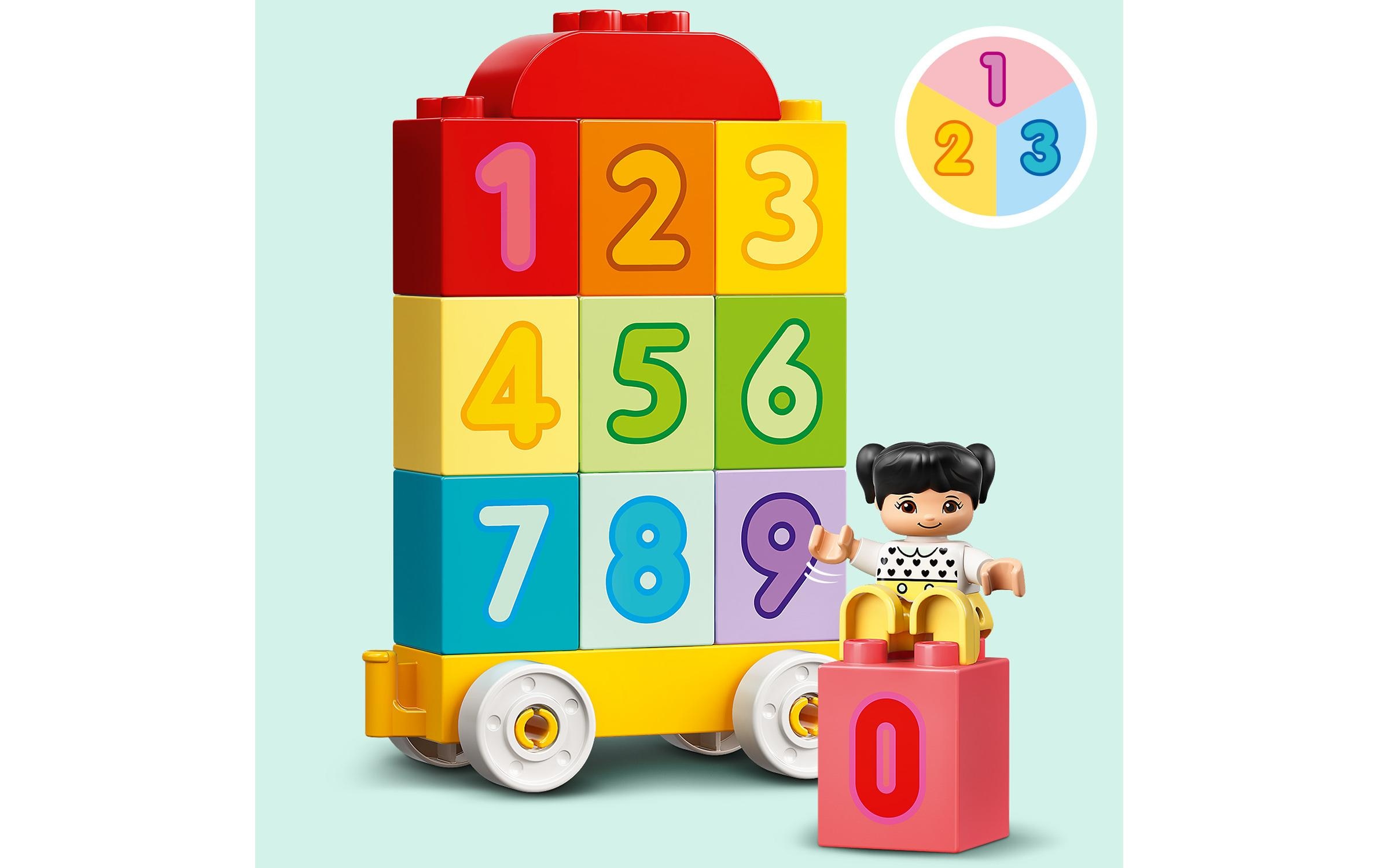 LEGO® Konstruktionsspielsteine »Zahlenzug Zählen«