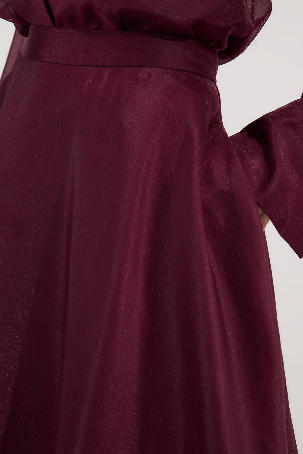 KarenMillen Jupe de Bal en Organdi Tissé