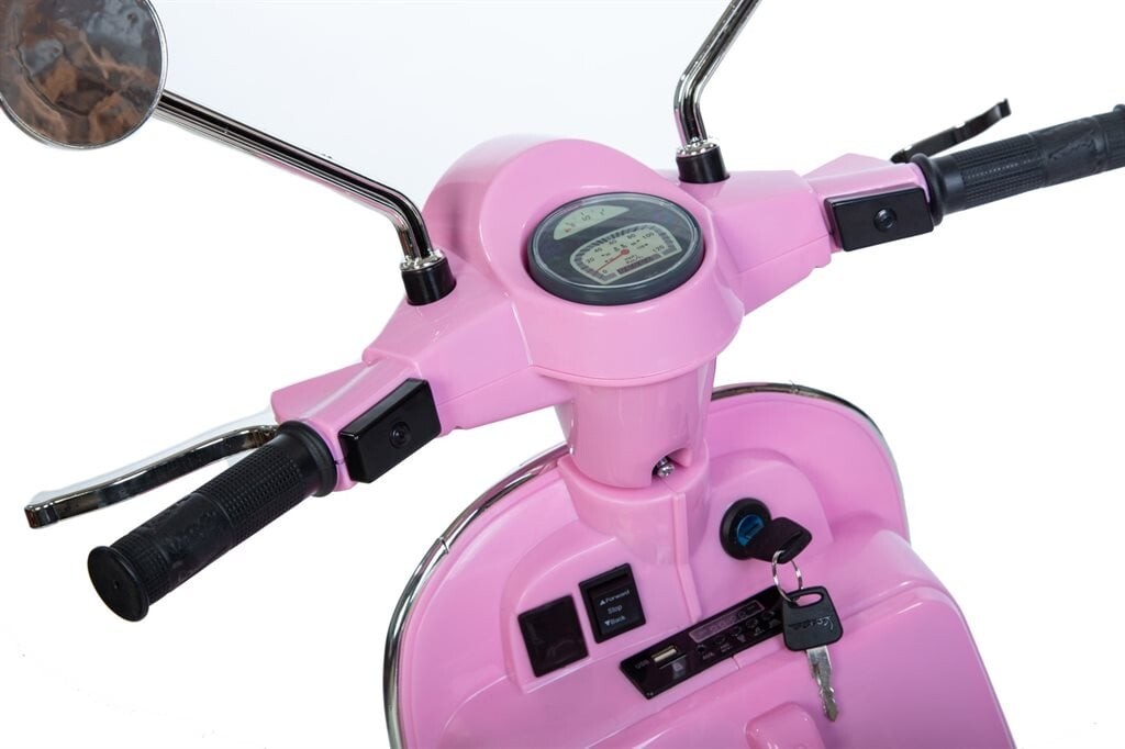 Vespa El Scooter Til Børn - Px150 - Azeno - Lyserød