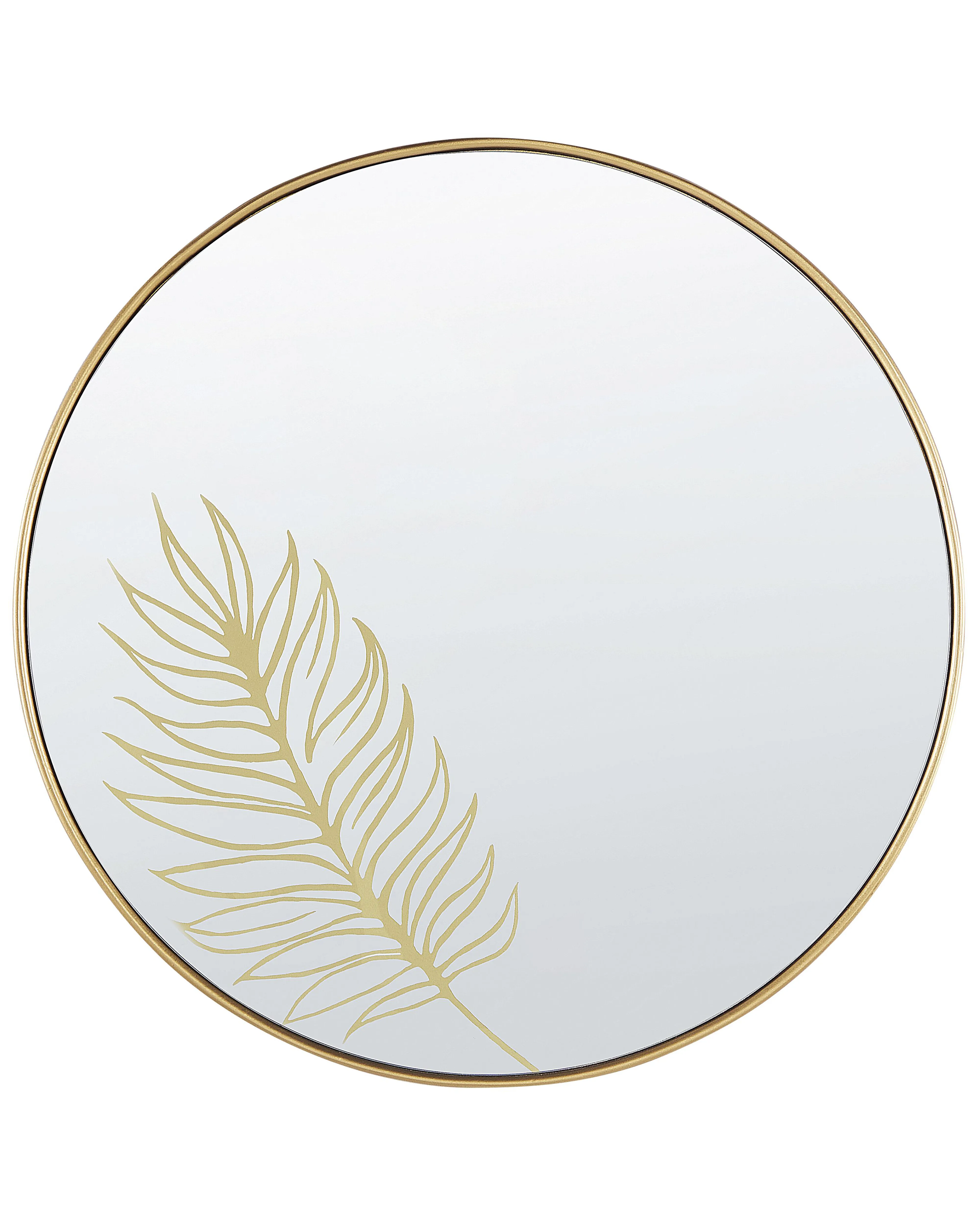 Wandspiegel SAUVIE 57 cm 57 cm Goud
