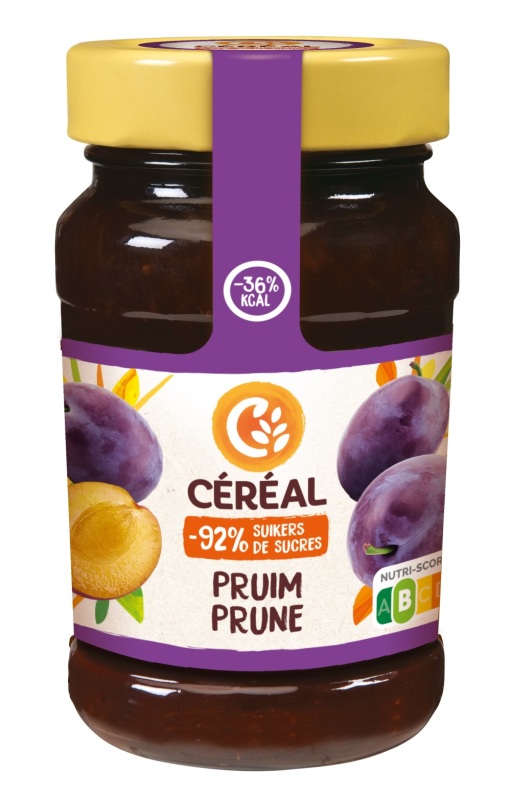 Céréal Jam Pruimen Minder Suiker 270 gram