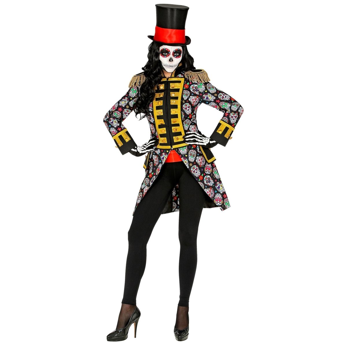 Dia De Los Muertos Jas Dames Neon