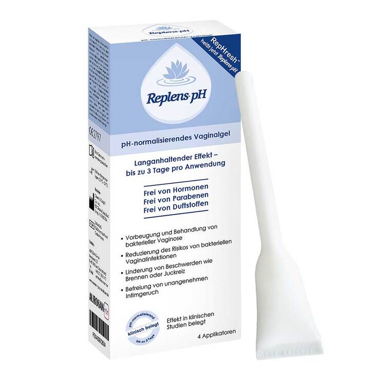 Replens pH Vaginalgel vorgefüllte Applikatoren, 4 St