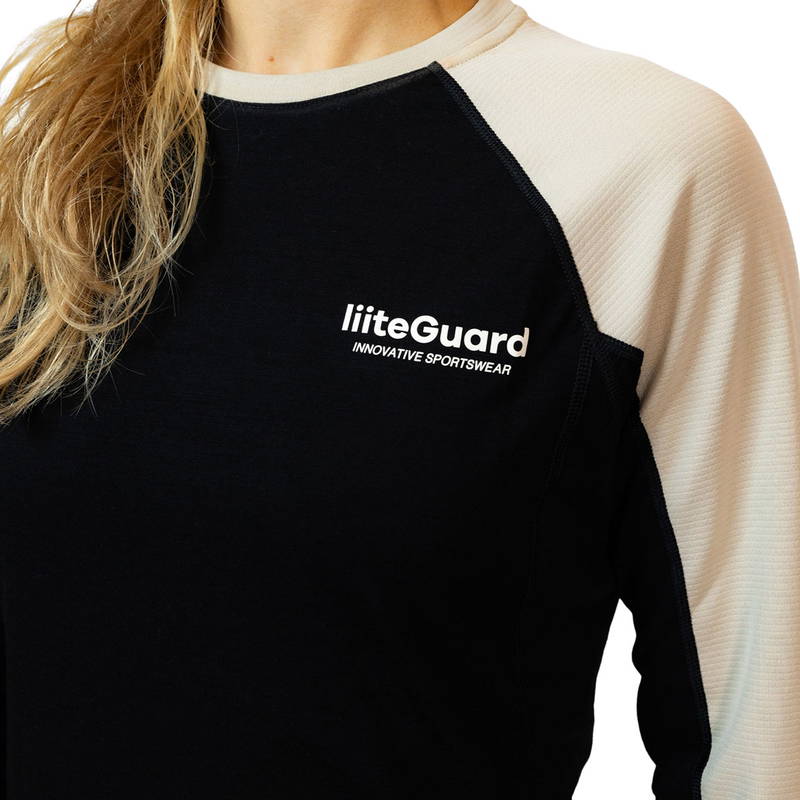 liiteGuard Merino Hybrid Baselayer Løbetrøje Dame