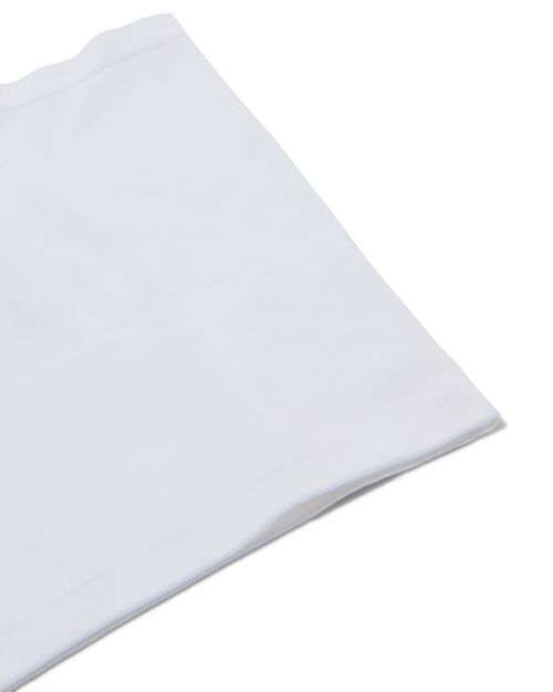 cycliste femme légèrement correcteur avec bambou taille haute blanc