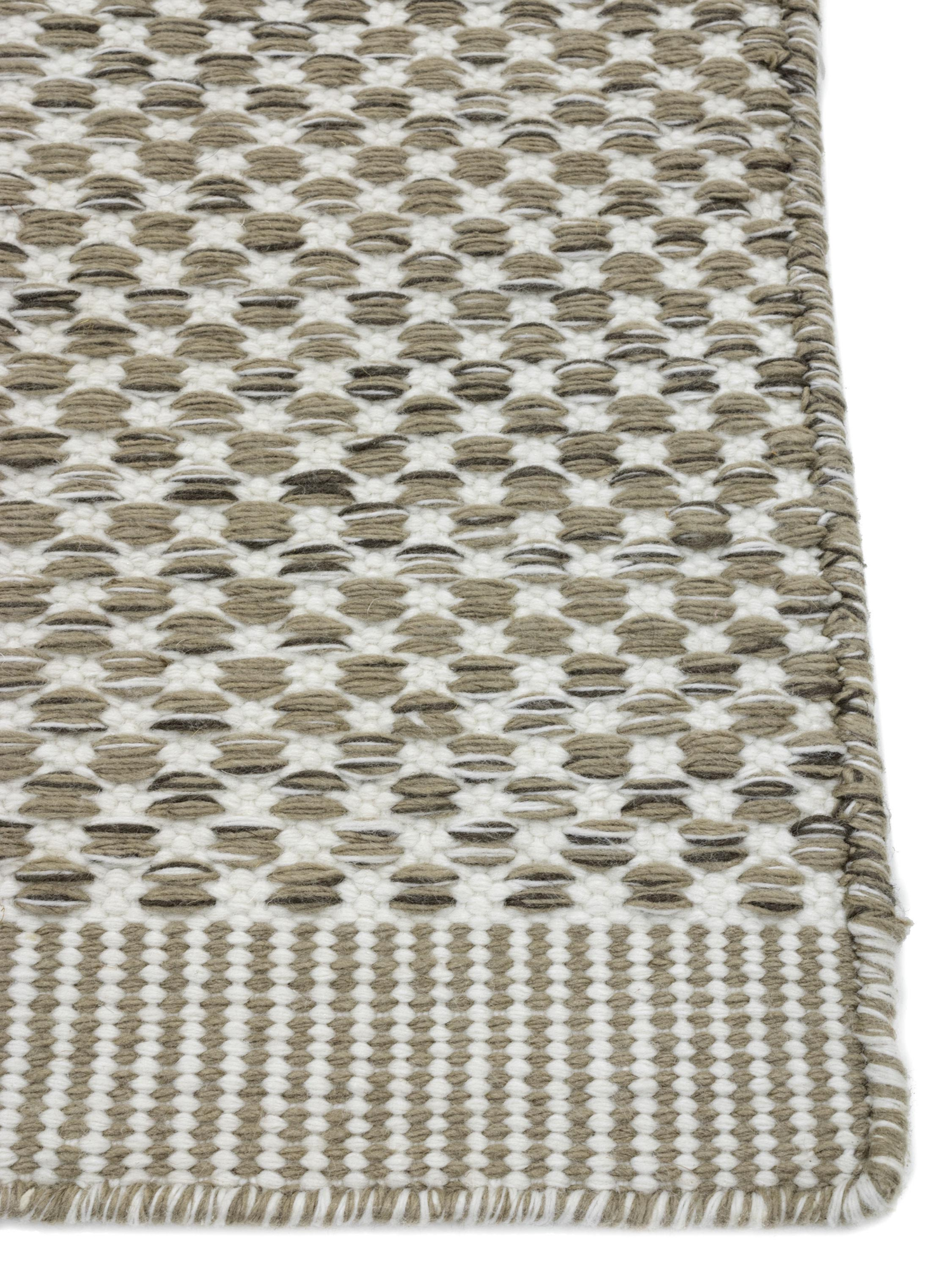 Vloerkleed Vaasa Grey White 200x300 cm