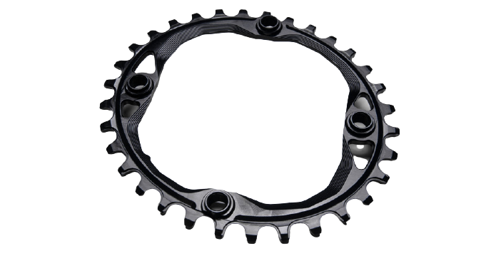 AbsoluteBlack klinge 32t ø104 single oval