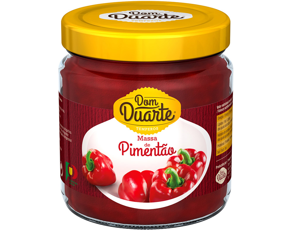TEMPERO DOM DUARTE MASSA PIMENTÃO 200G