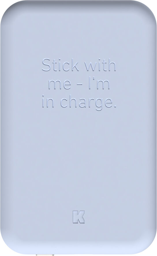 Kreafunk toCHARGE QI - Cloudy Blue Blå