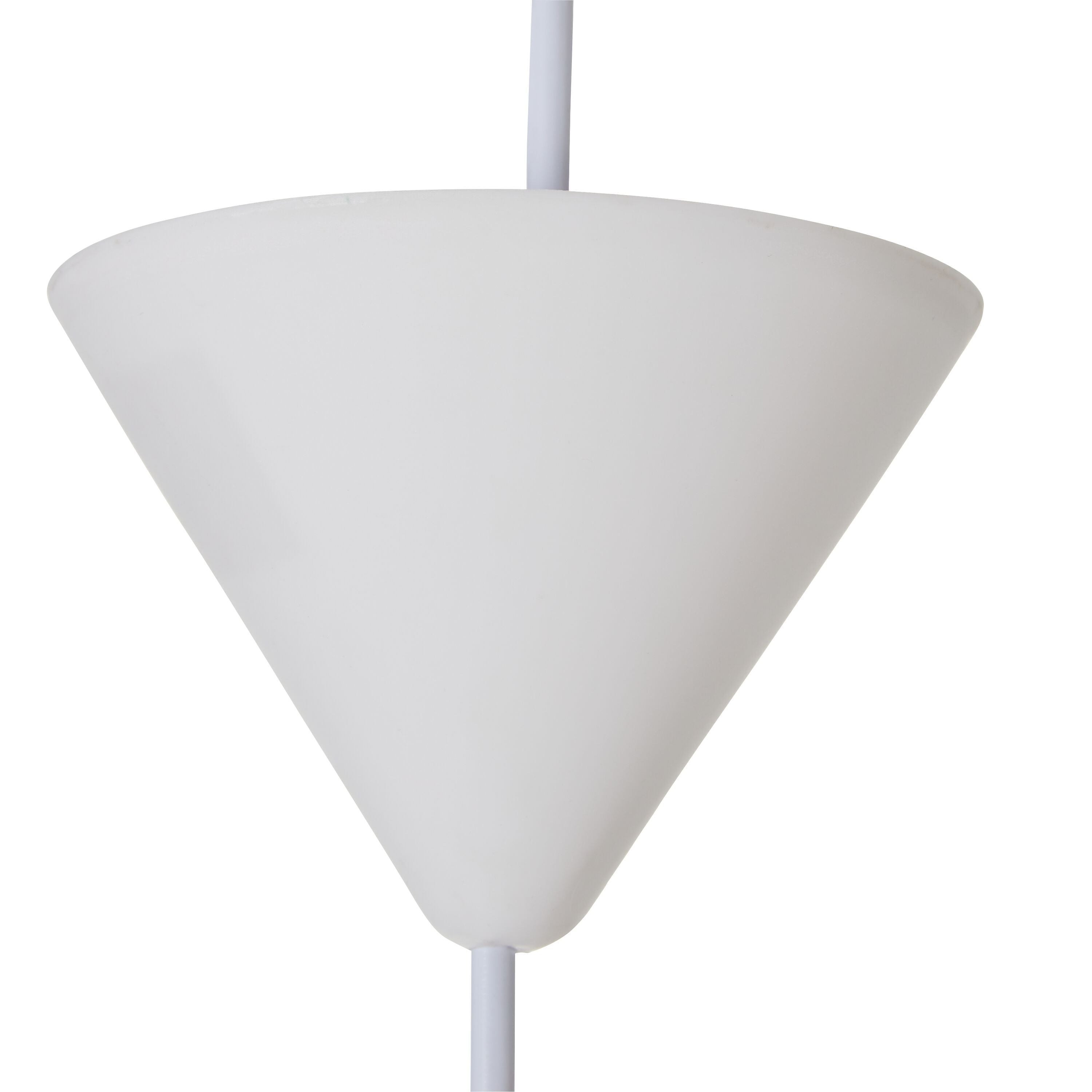 ALICE Hängeleuchte - Weiss / B: 54.0 cm x T: 54.0 cm x H: 113.0 cm