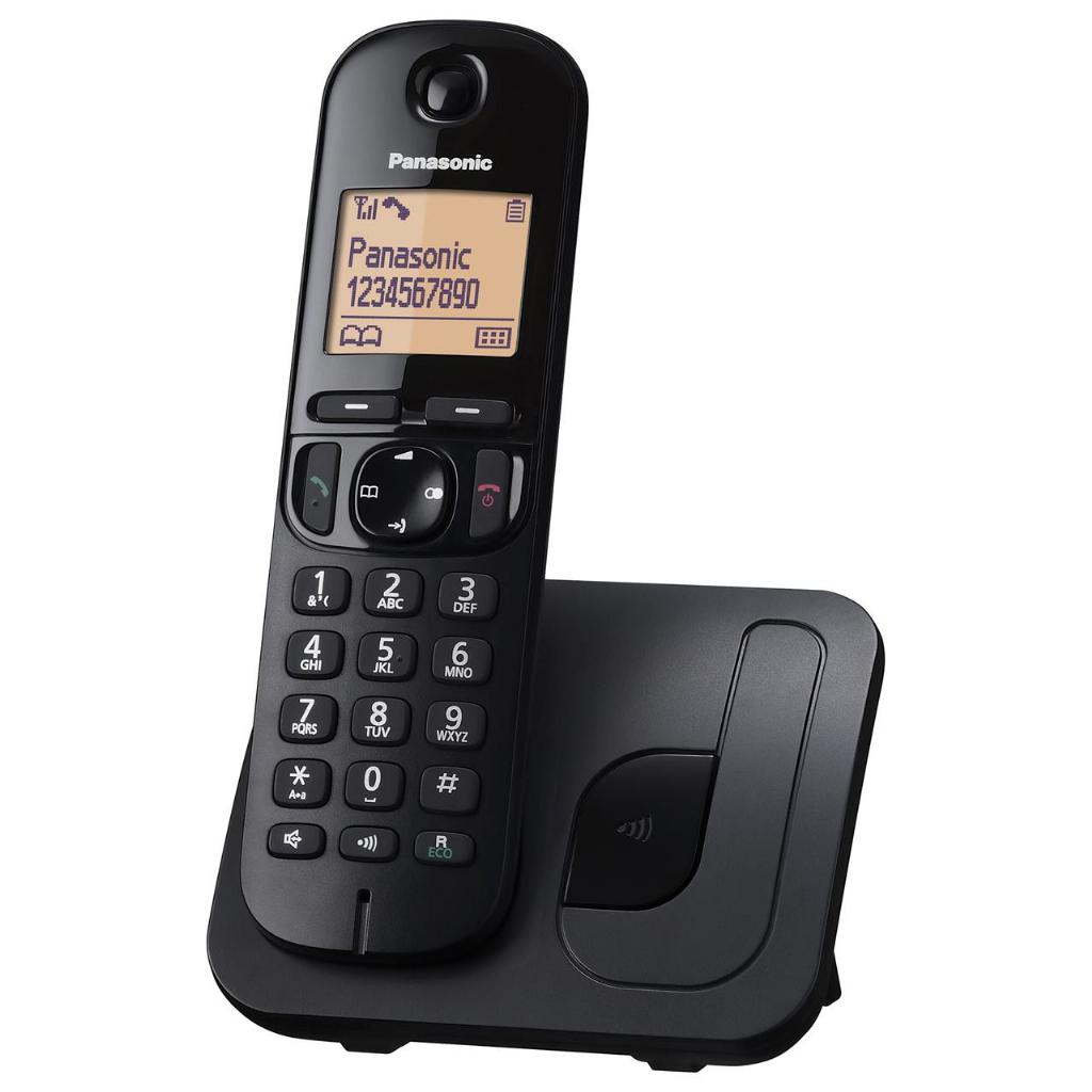 Panasonic KX-TGC210 DECT-telefoon Nummerherkenning Zwart