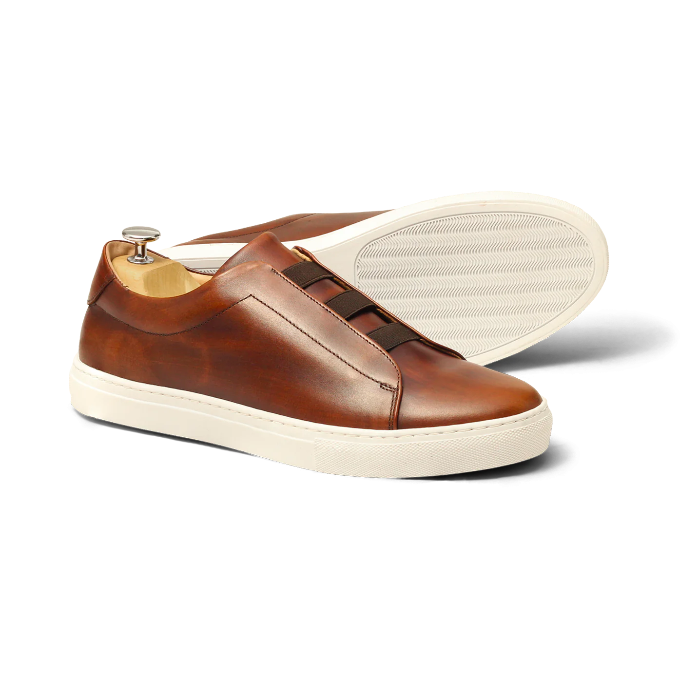 Cost-Sneakers Cuir Brown