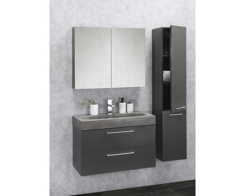 Onderkast Differentiation Somero BxHxD 60 x 45 cm x 38 cm Frontkleur antraciet mat 36.104.49