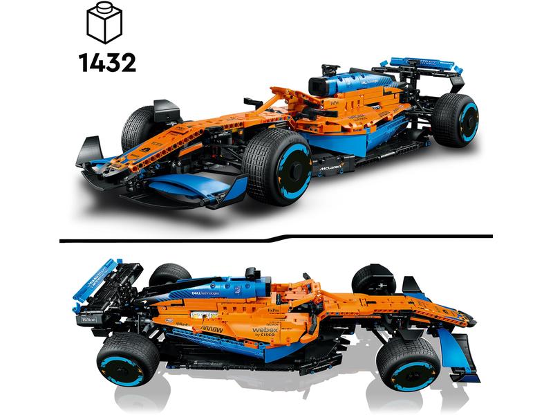 LEGO® Technic McLaren Formel 1 Rennwagen 42141 Eine detailgetreue Nachbildung des McLaren Flitzers