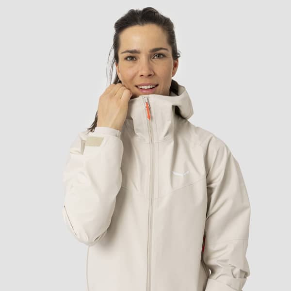 Veste randonnée SALEWA PUEZ GTX-PAC JACKET W OATMEAL