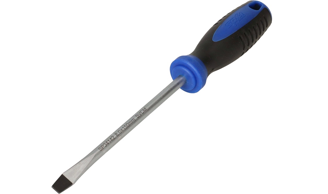 Skruetrækker 8x150mm kærv - SP Tools