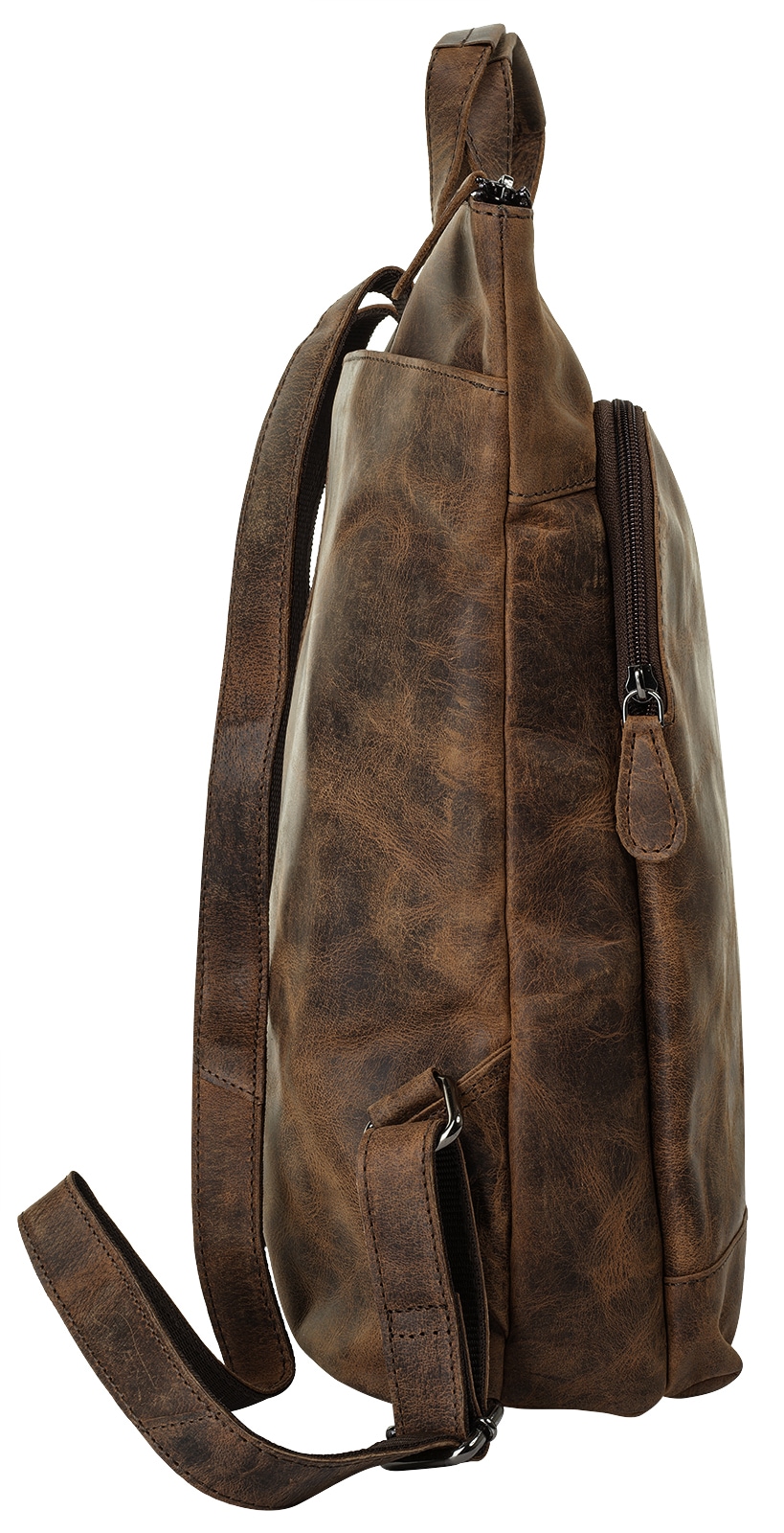 Bagan Cityrucksack echt Leder