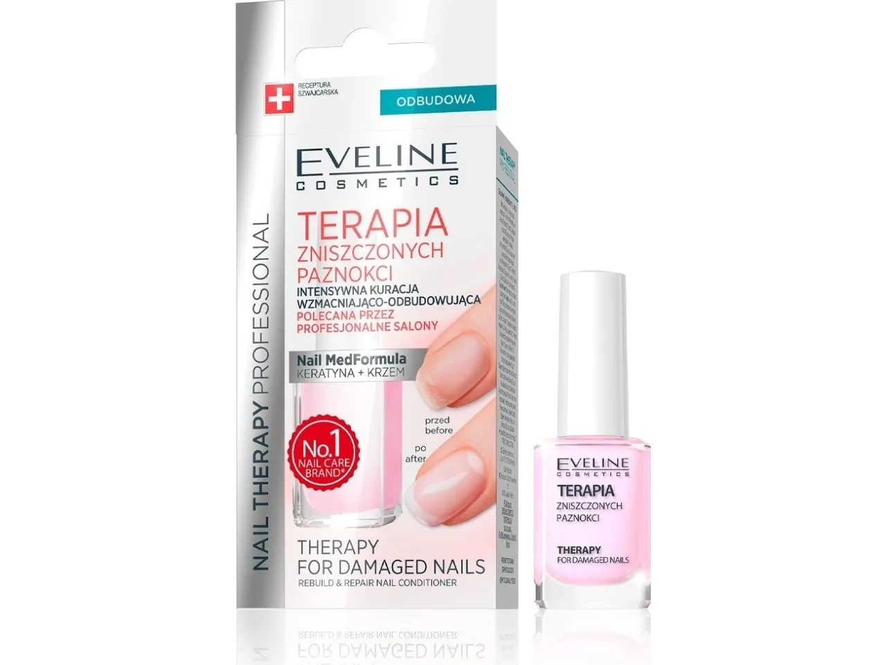 EVELINE_Nail Therapy Professional Rebuild & Repair Nail Conditioner 12ml