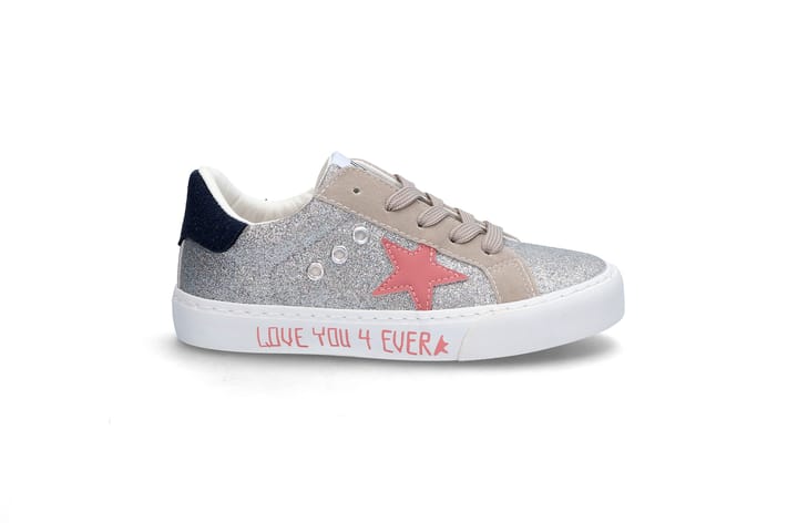 Trendy sneakers med glitter