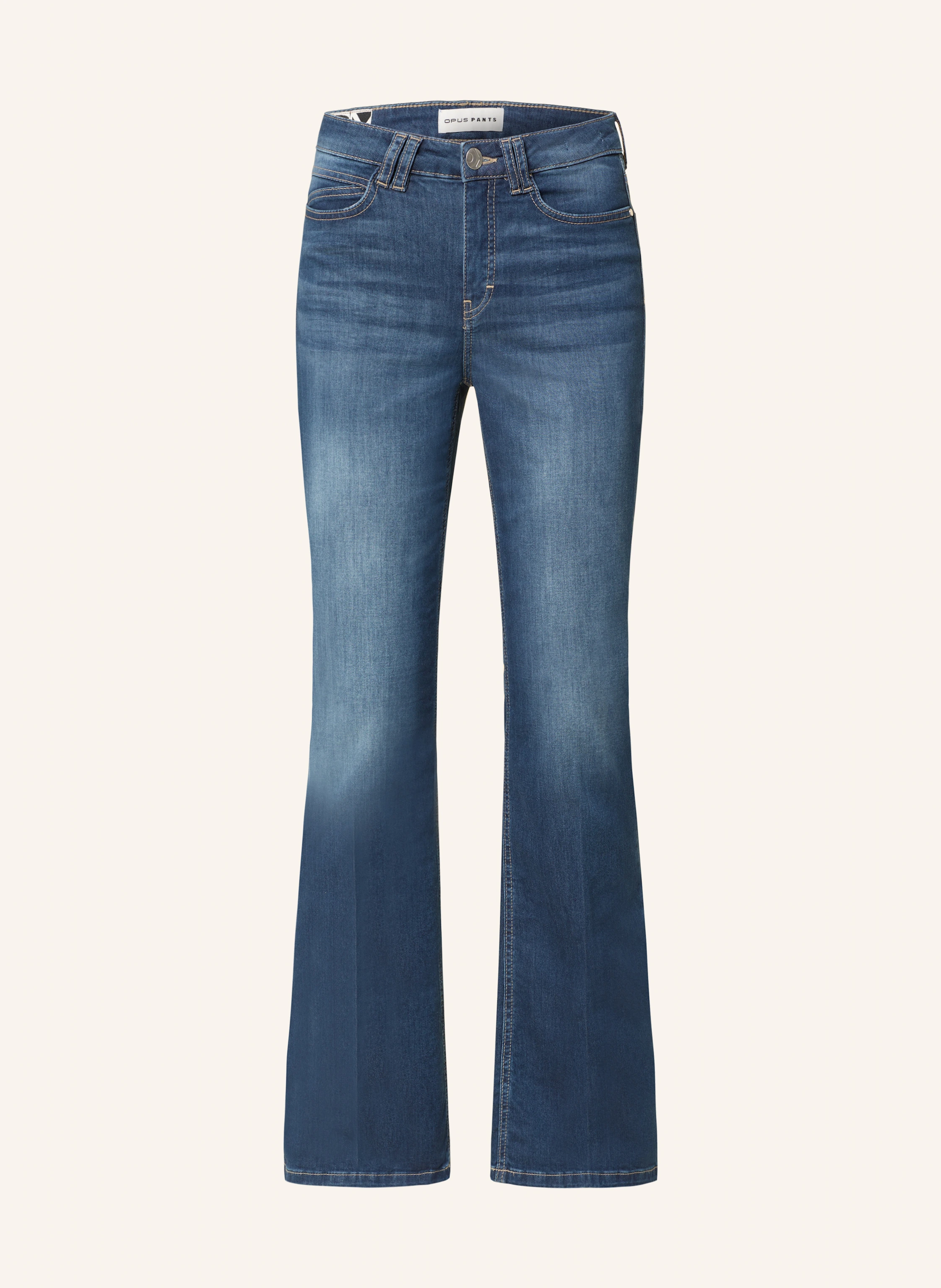 OPUS PANTS Flared Jeans ENJA SMOOTH