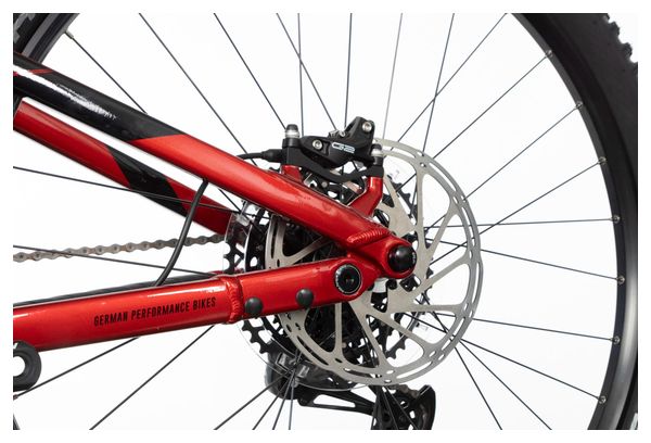 VTT Électrique Tout-Suspendu Raymon TrailRay 160E 10.0 Sram SX 12V 720 Wh 29'' Rouge