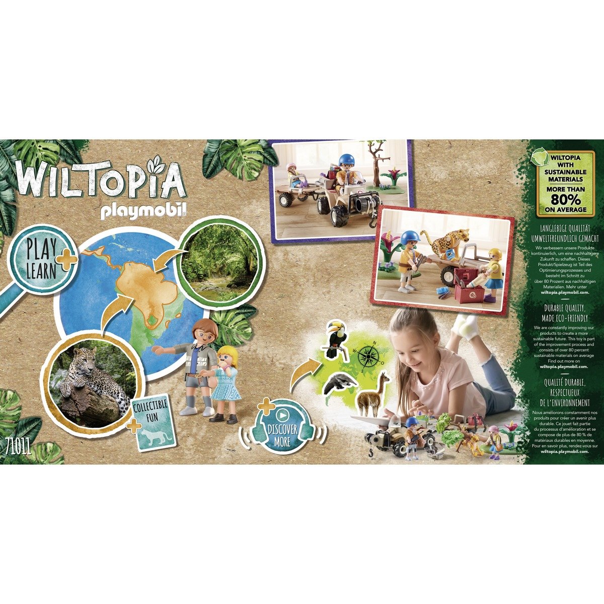 Quad de secours pour animaux