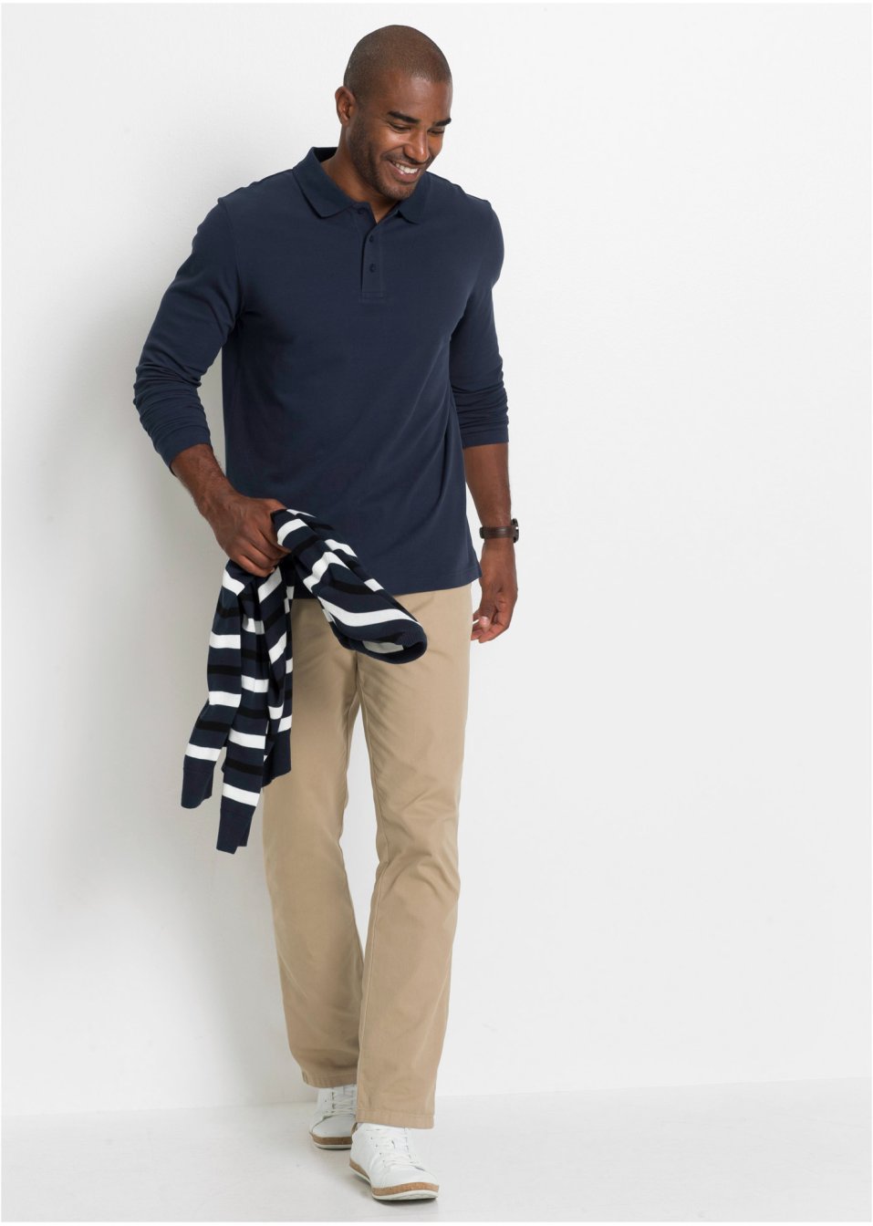 Polo manches longues