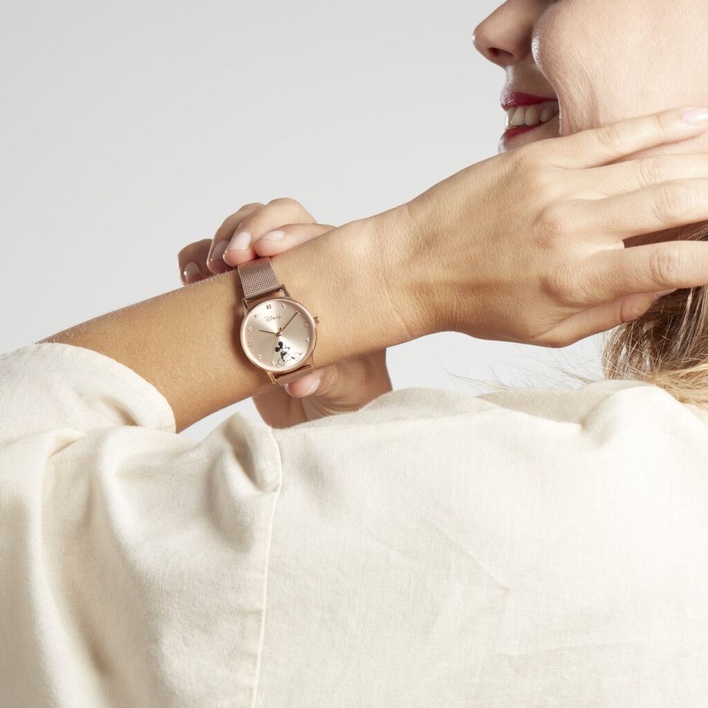 Montre  Doré Rose
