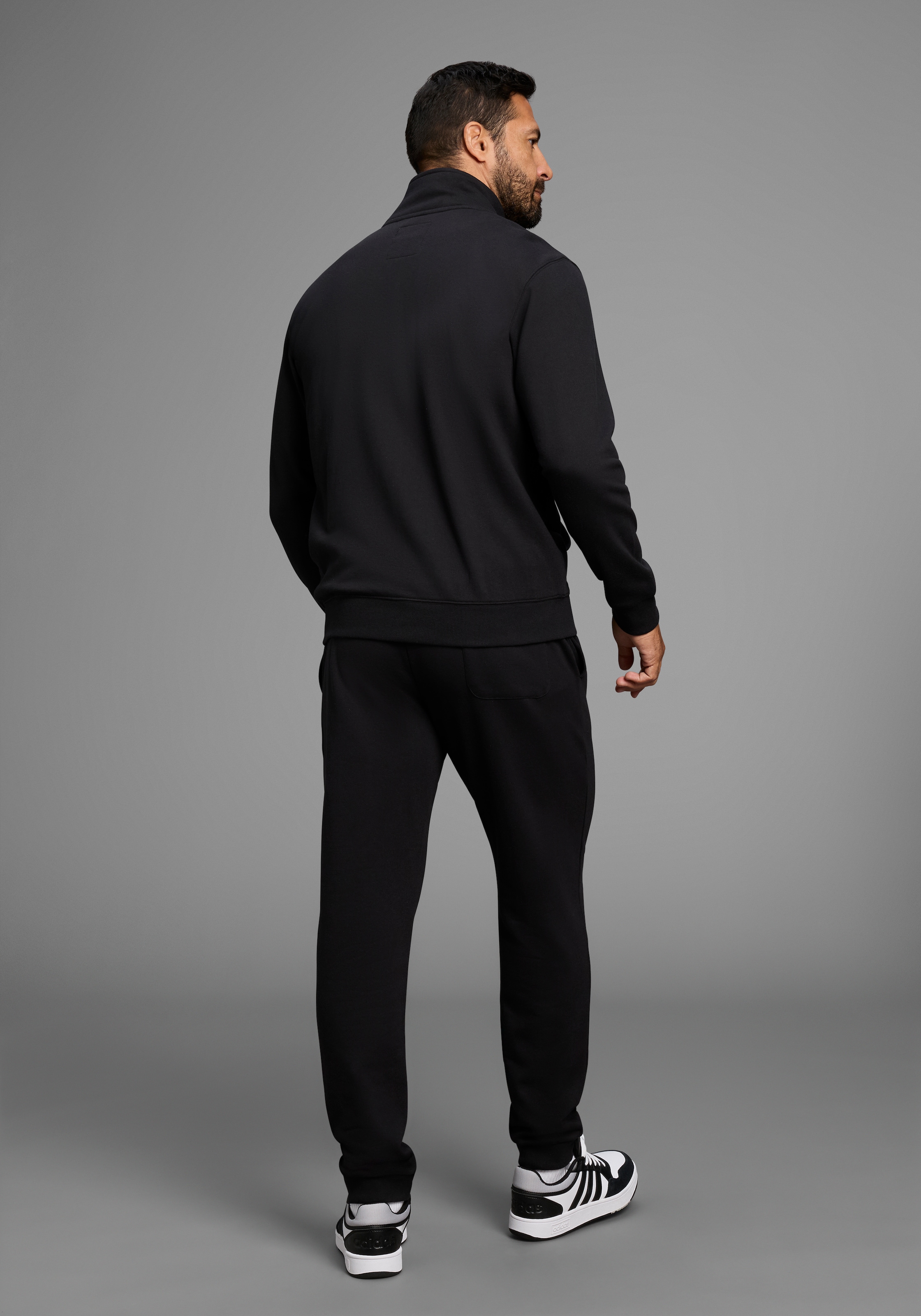 Man's World Sweatjacke »Jogginganzug«, für Sport und Freizeit auch in Grosse Grössen