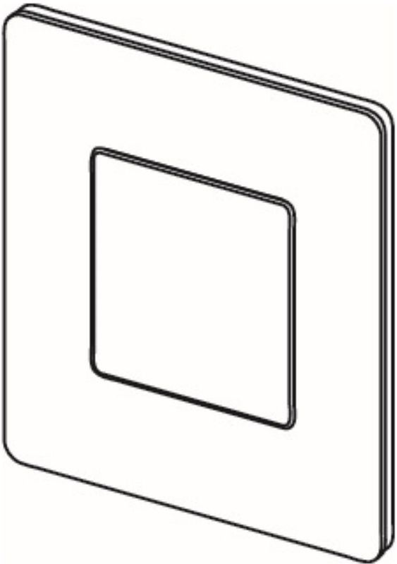 TECE - Filo Solid - Drukplaat - Wit - Kunststof