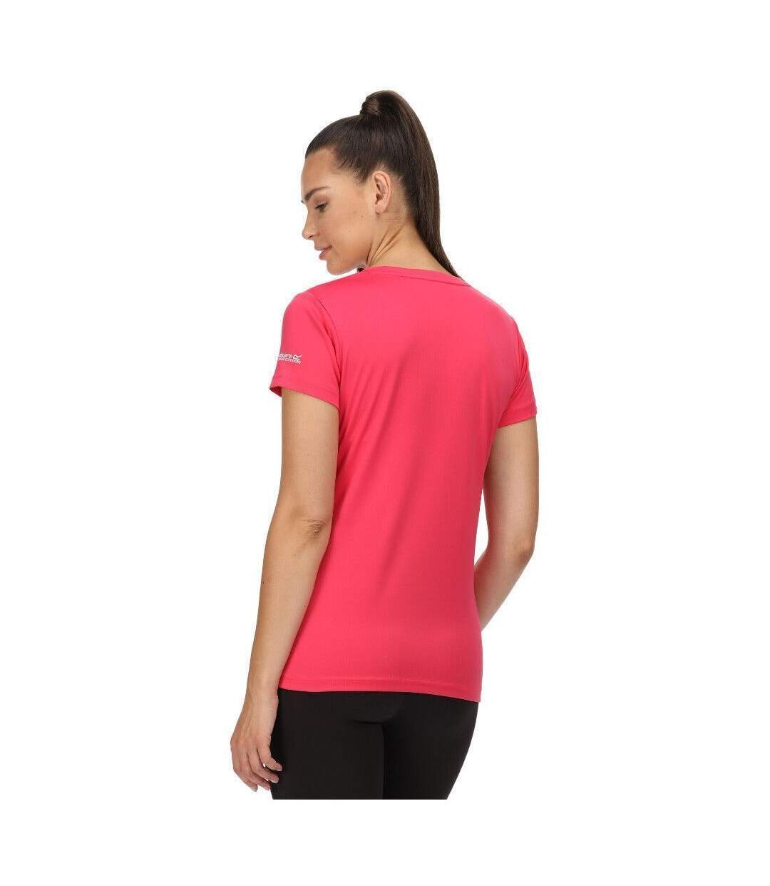 Regatta - T-shirt FINGAL - Femme (Rose vif) - UTRG7112