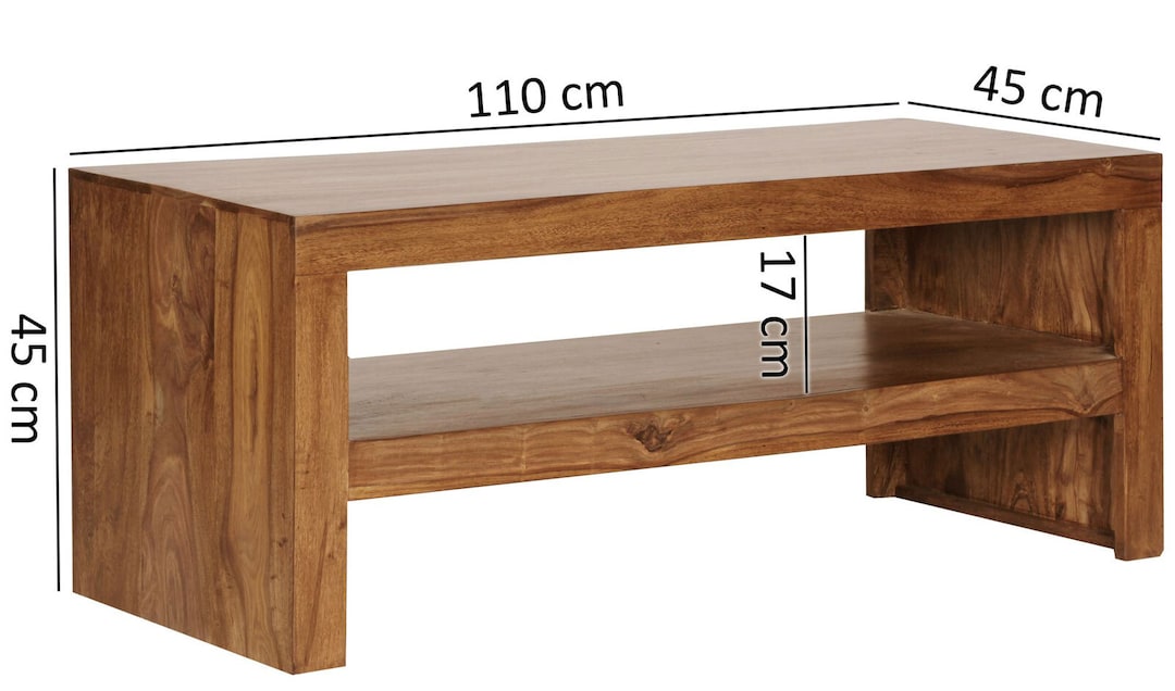 Couchtisch Durban Massivholz Sheesham