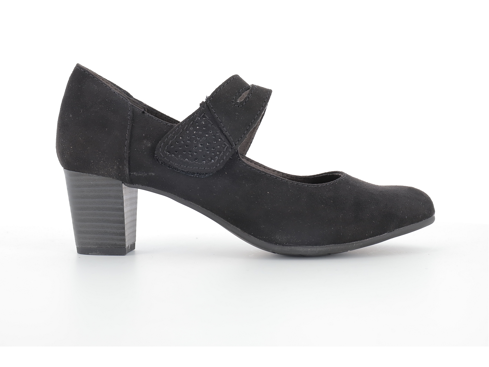 Jana  shoes-24463 Synthétique Velours Noir