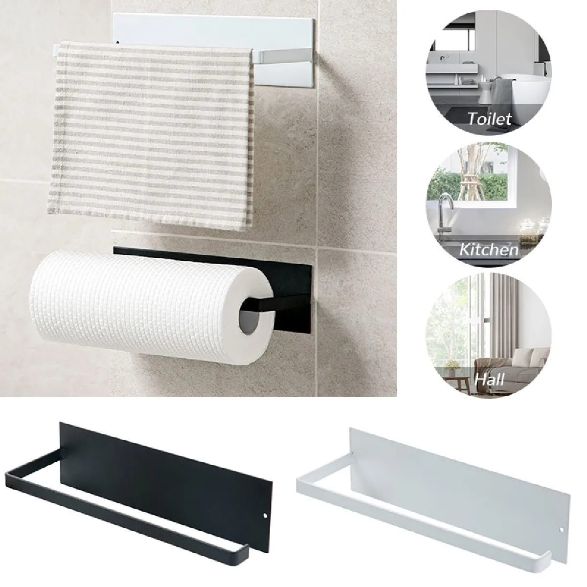 Universal Porte-mouchoirs Acier Inoxydable