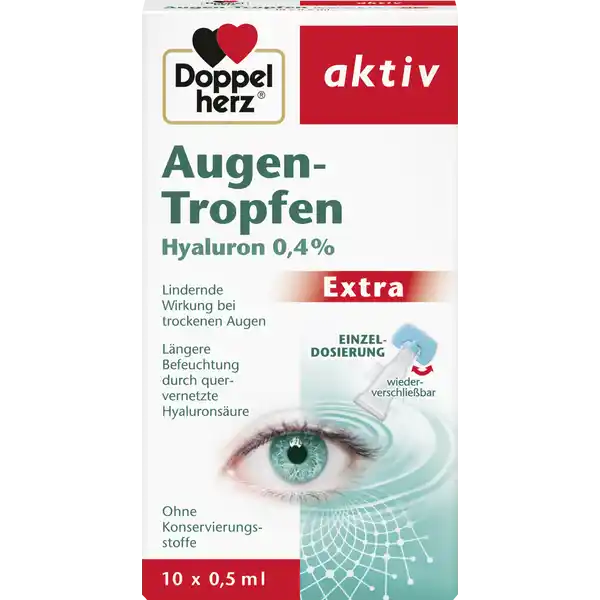 aktiv Augen-Tropfen Hyaluron 0,4 %