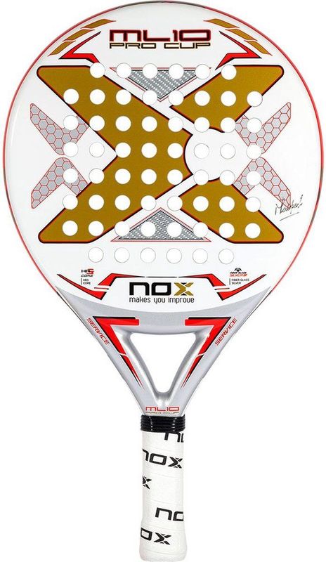 ML10 Pro Cup Classic 2023 - Padelracket - Rond - Koolstofvezel - Glasvezel