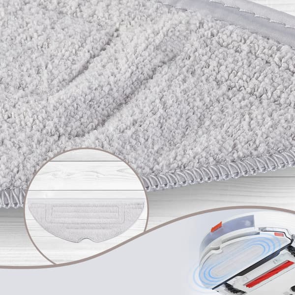 INF Moppkluter til Xiaomi Roborock S8/S8+ 6-pakning