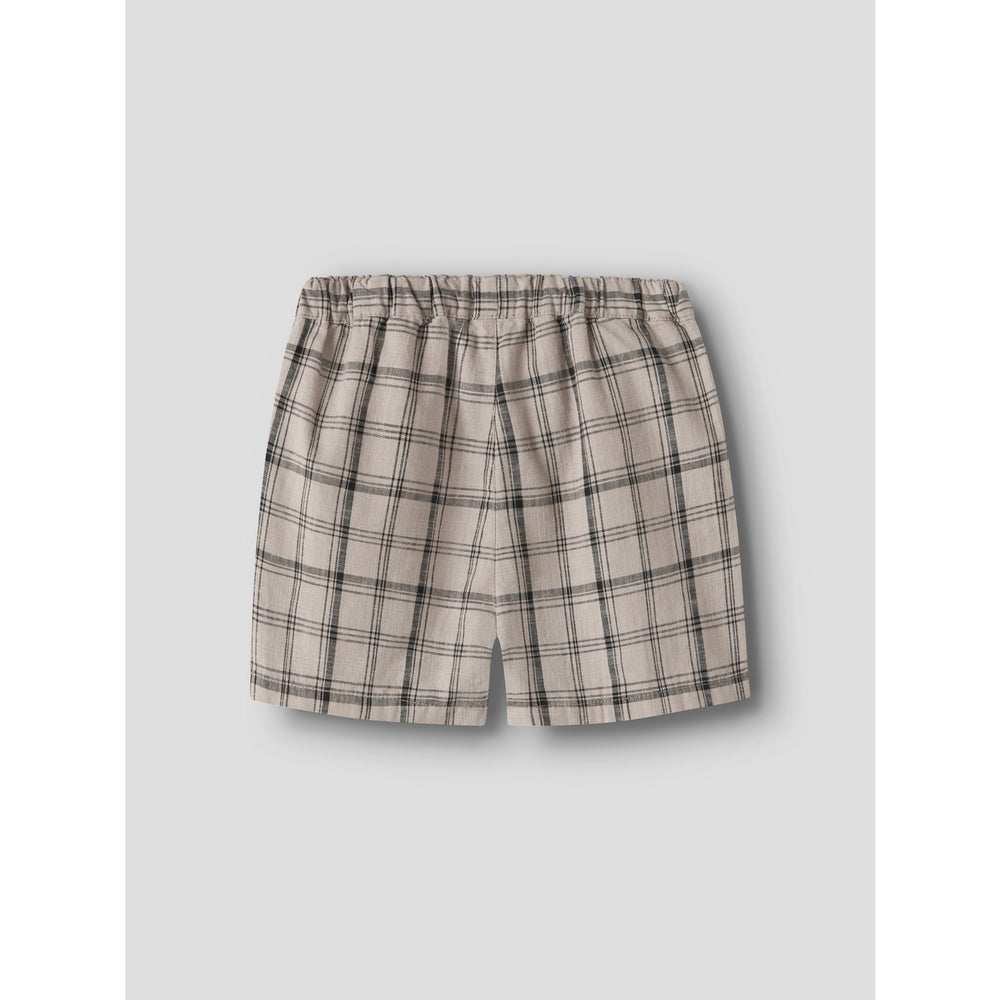Køb Name It Chateau Gray Check Nmmhowie Nreg Shorts Box