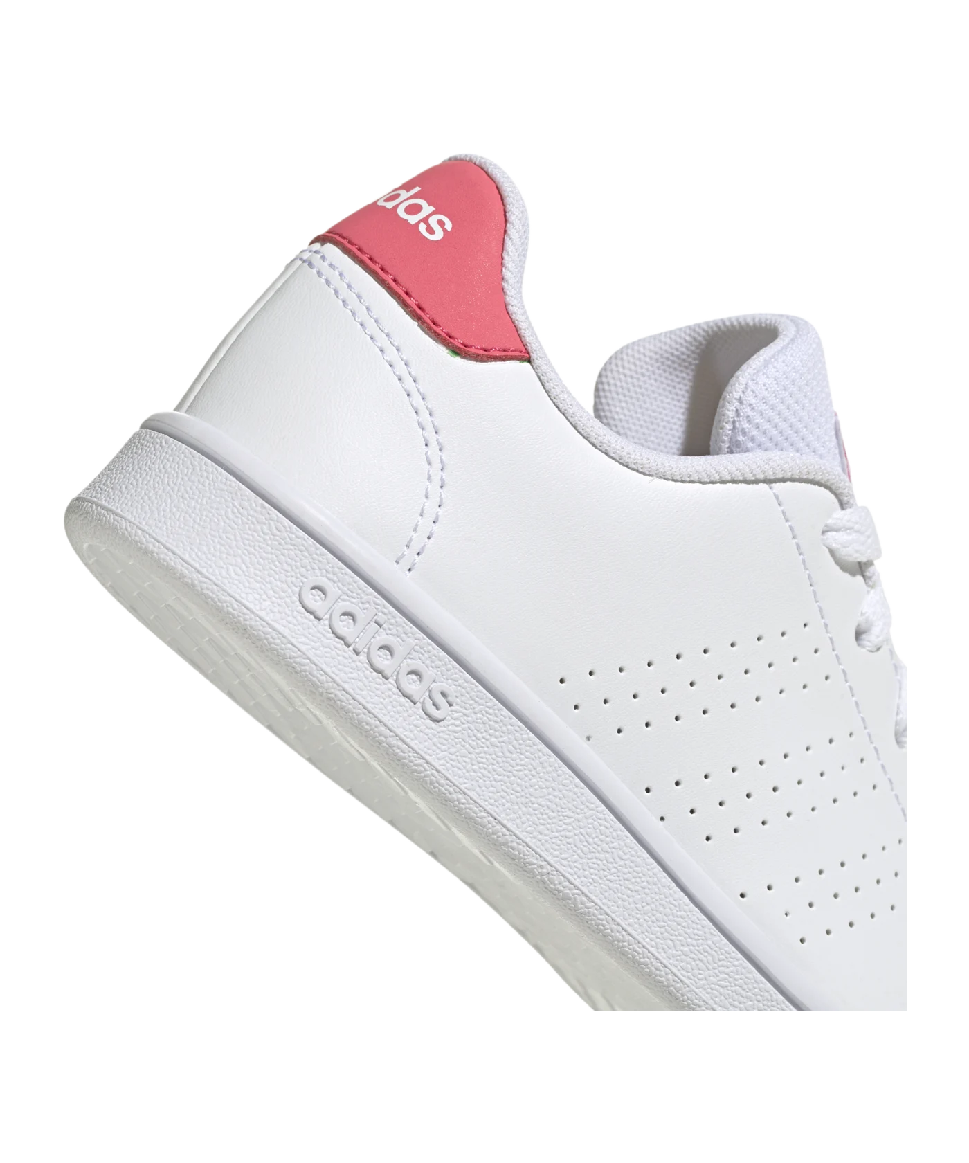 adidas Advantage Kids Weiss Pink